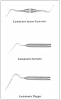 Figure 1. Endodontic Instruments (courtesy of Hu-Friedy Mfg., Co., Chicago, IL, 773-975-6100) Endodontic Explorer, Endodontic Plugger, Endodontic Spoon Excavator, (Continued) Endodontic Spreader